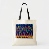 Tote Bag Conception tordue d'abrégé sur formes (Devant)