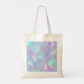 Tote Bag Conception turquoise et violette Iridescente (Dos)