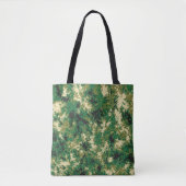 Tote Bag Conception Vert Marron et Beige (Devant)