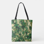 Tote Bag Conception Vert Marron et Beige (Dos)