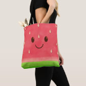 Tote Bag Conceptions de doux Watermelon Smile (De près)