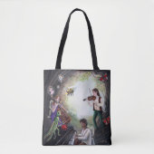 Tote Bag Concert d'été de fée solstice (Devant)