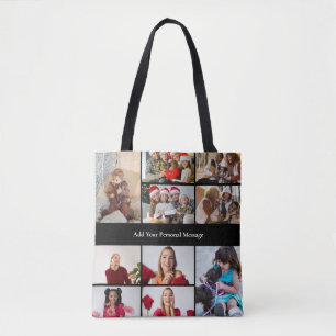 Tote Bag Concevez votre propre 10 photo Collage Poster