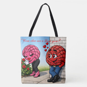 Tote Bag Concha touchée par l'amour