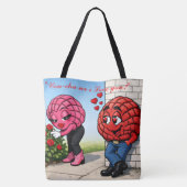 Tote Bag Concha touchée par l'amour (Dos)