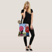 Tote Bag Concha touchée par l'amour (Sur le modèle)