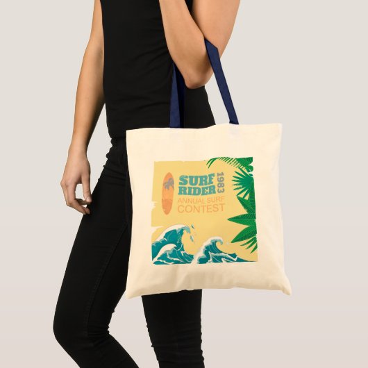 Tote Bag Concours |1983 de surf de cavalier de surf (Devant (produit))