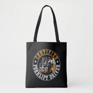 Tote Bag Conducteur de chariots élévateurs certifiés