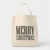 Tote Bag Cones de pin rustique moderne élégant Noël (Devant)