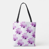 Tote Bag Confetti à fleurs roses personnalisées (Dos)