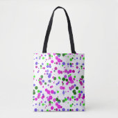Tote Bag Confetti Poka Rose (Devant)
