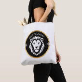 Tote Bag Confiant dans le calme – Conception de typographie (De près)