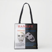 Tote Bag Conflit intérieur de Hamlet (Devant)