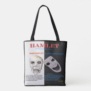 Tote Bag Conflit intérieur de Hamlet