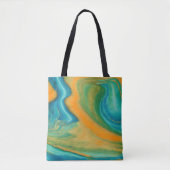 Tote Bag "Conil". Un Mélange Abstrait coloré (Devant)