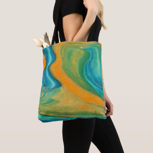 Tote Bag "Conil". Un Mélange Abstrait coloré