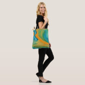 Tote Bag "Conil". Un Mélange Abstrait coloré (Sur le modèle)