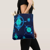Tote Bag Connected Minds Pattern (De près)