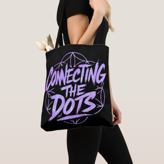 Tote Bag Connecting The Dots Totes (De près)