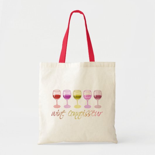 Tote Bag Connoisseur de vin (Devant)