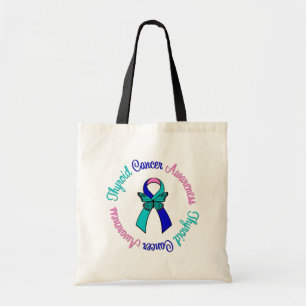 Tote Bag Conscience de cancer de la thyroïde