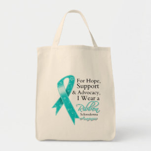 Tote Bag Conscience d'espoir de soutien de sclérodermie