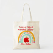 Tote Bag Conseil national de l'ENSEIGNANT sur mesure Rainbo (Devant)