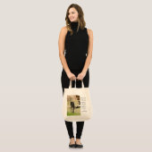 Tote Bag conservation de zèbre (Devant (modèle))