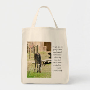 Tote Bag conservation de zèbre