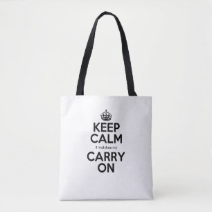 Tote Bag Conserver le calme il correspond à mon jeu de cabi