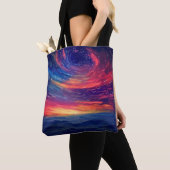 Tote Bag Constellation cosmique (De près)