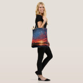 Tote Bag Constellation cosmique (Sur le modèle)