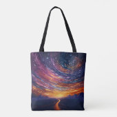 Tote Bag Constellation cosmique (Dos)