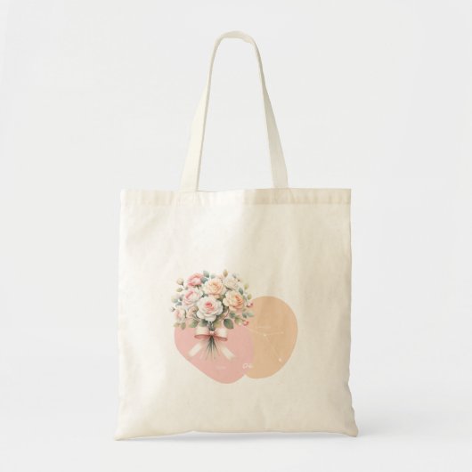 Tote Bag Constellation de cancer Rose élégant Design romant (Devant)