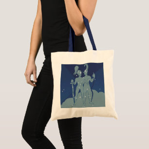 Tote Bag Constellation jumelle Gemini Astrologie zodiaque V