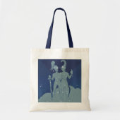 Tote Bag Constellation jumelle Gemini Astrologie zodiaque V (Devant)