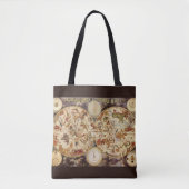 Tote Bag Constellations, Astronomie Vintage, Frederik de Wi (Devant)