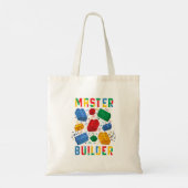 Tote Bag Constructeur de briques Blocs amusants Bâtiment Ma (Dos)