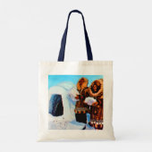 Tote Bag Constructeurs d'igloos vintage USA Alaska (Dos)