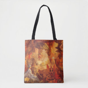 Tote Bag Conte de fées vintage Le Robin captif par Fitzgera