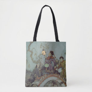 Tote Bag Conte de fées vintage, Rossignol par Edmund Dulac