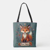 Tote Bag Contes de Renard Boho Faune Animale (Dos)