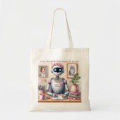 Tote Bag Conteur Robot Grace avec charme (Devant)