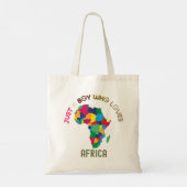 Tote Bag continent africain (Dos)