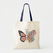 Tote Bag Continuer à augmenter le devis Fleur sauvage (Devant)