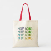 Tote Bag Continuez à devenir audacieux et dynamique (Dos)