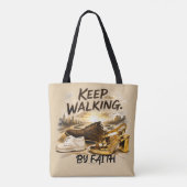 TOTE BAG CONTINUEZ À MARCHER – PAR LA FOI (Dos)