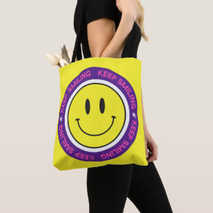 Tote Bag Continuez à sourire