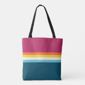 Tote Bag Contraste vintage (Dos)