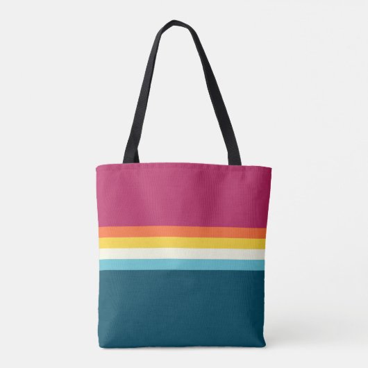 Tote Bag Contraste vintage (Dos)